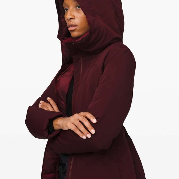Lululemon Women’s Snow Winter Warrior Parka Coat J - Picture 3 of 7